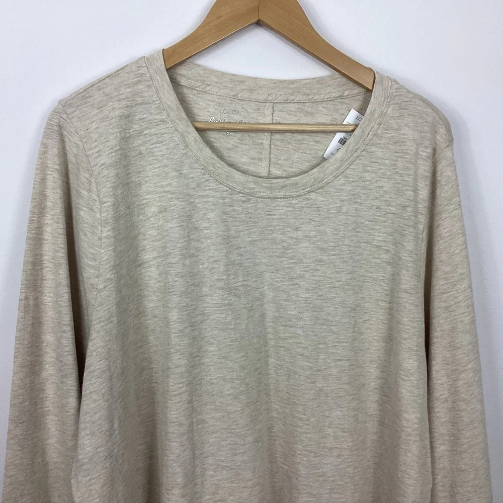 J. Crew Crewneck Girlfriend Tee Size 2X NWT